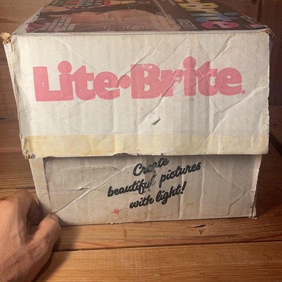 The Amazing Lite  Brite! 1986 Vintage Toy! Tested and Works Well! - Picture 7 of 16
